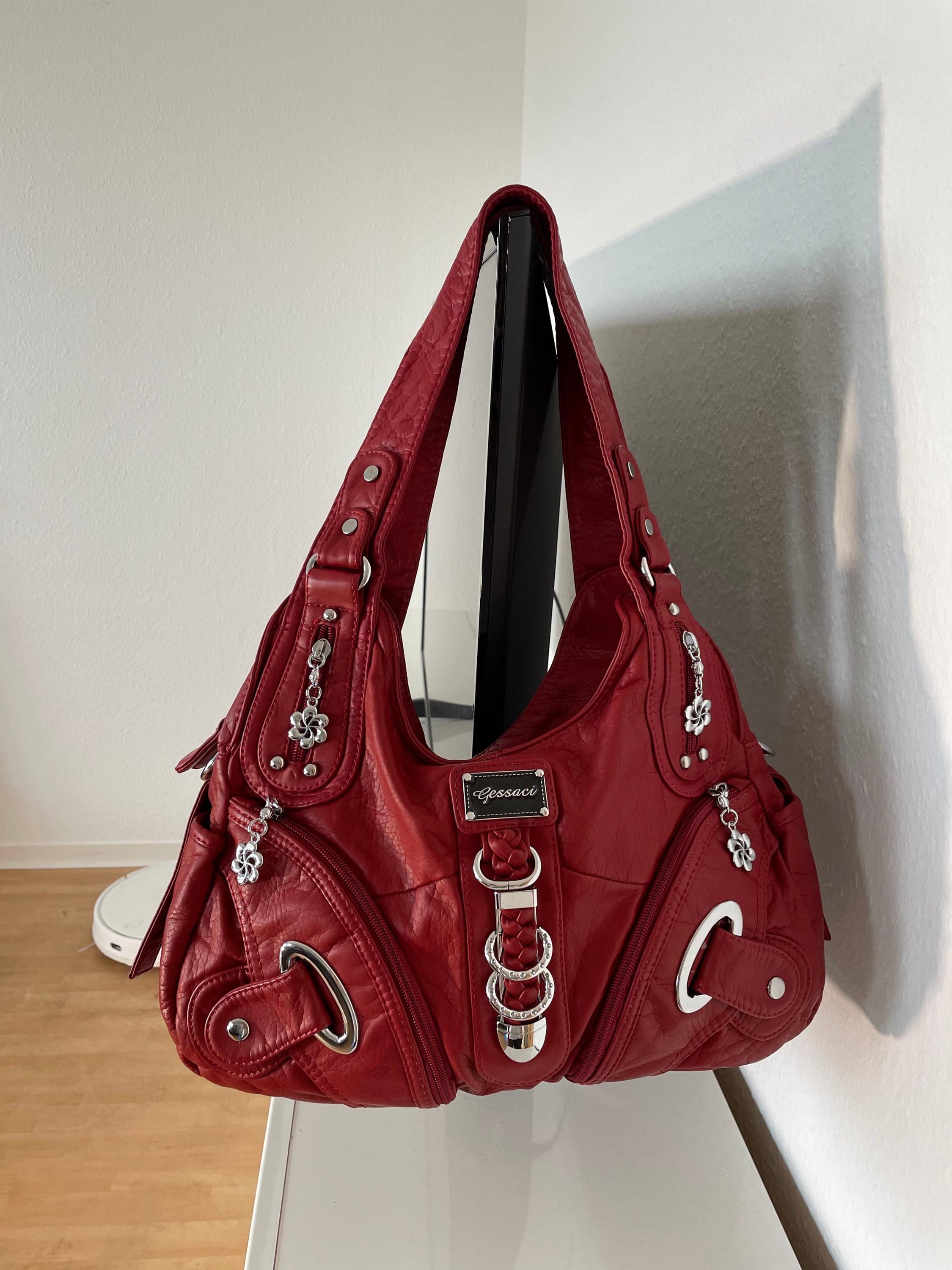 00′ Archive Handbag Grange y2k Y2K Vintage Style Handbag With Detachable Shoulder Strap