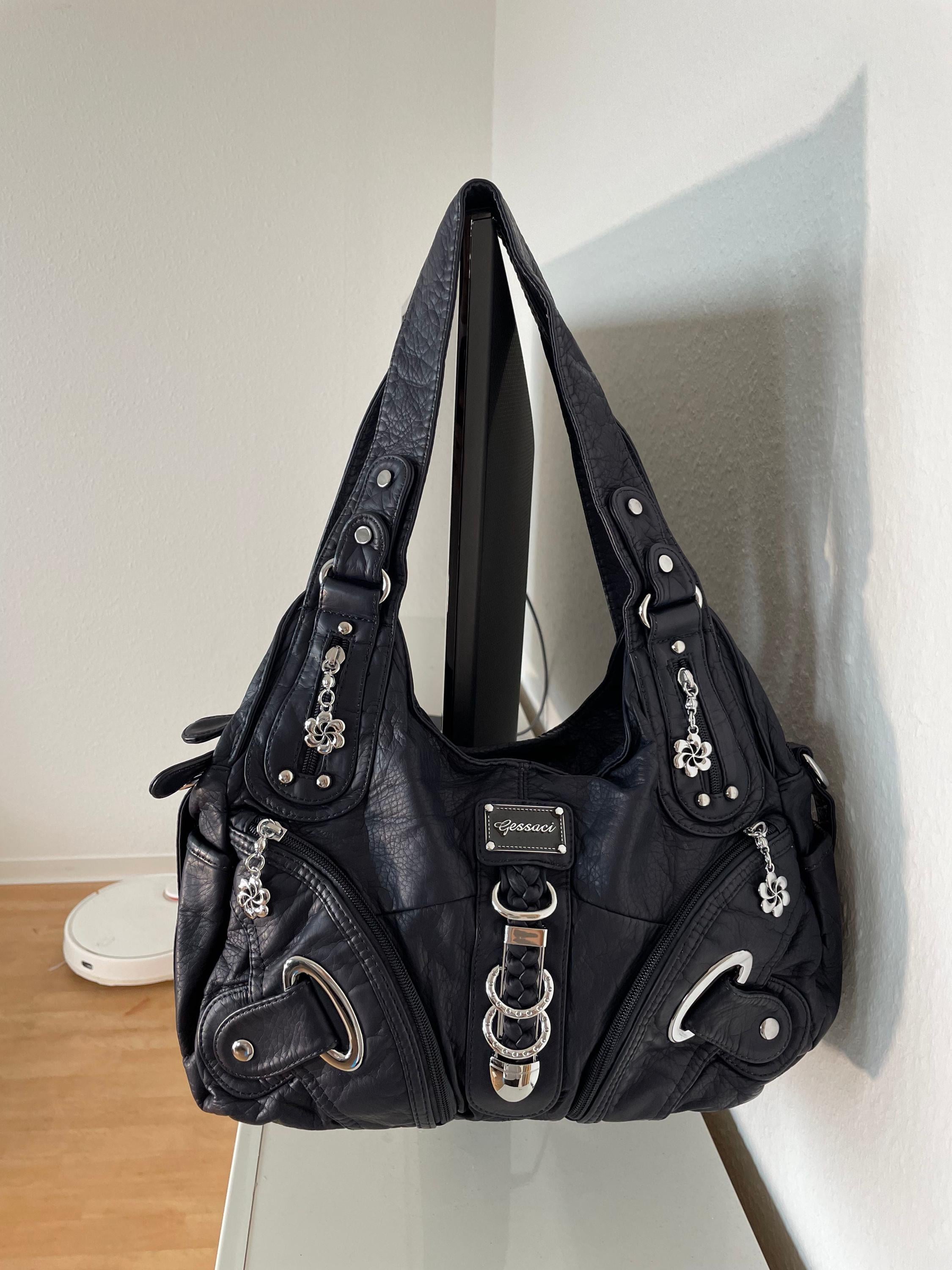Y2K Vintage Style Handbag With Detachable Shoulder Strap