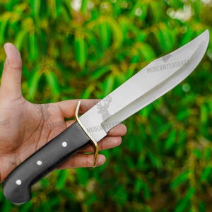 15 Zoll Custom handgemachte d2 Stahl Camping und Überleben Messer handgeschmiedet Full Tang Jagdmesser und Lederscheide
