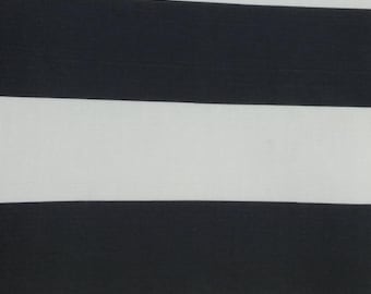 Black and White Striped Upholstery Fabric, Wide, Sofa Cover, Cushion,Pillowcase,Chair&Furniture Fabric by the Yard (Width 140 cm-55,11 inch)