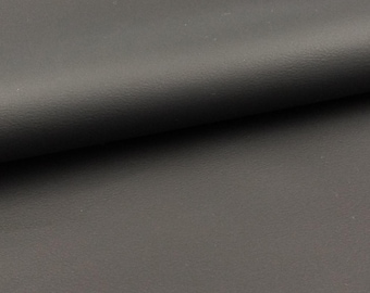 Black Faux Leather Fabric – Upholstery Vinyl Material by Yard (140 cm / 55")