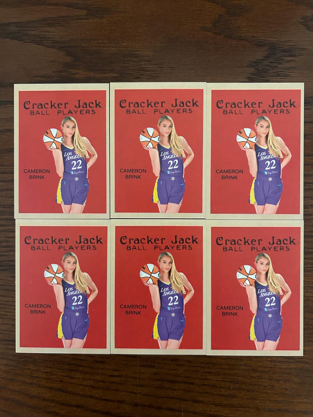 Cracker Jack Riddles Cameron Brink Cracker Jack (novelty Cards) 6 Card Lot. - Etsy