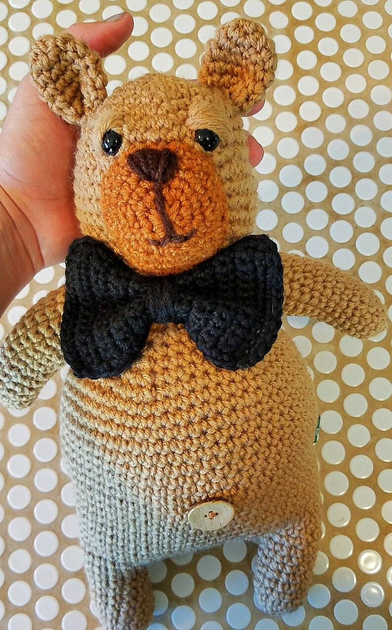 READY TO SHIP Graduation Bear Crochet Plush College or High School Graduation gift
