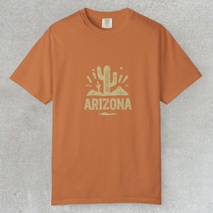 Arizona Vintage T-Shirt, Arizona Souvenir Shirt, Prezent dla podróżników, Letnia odzież, Koszulka w stylu vintage, Koszulka Grand Canyon