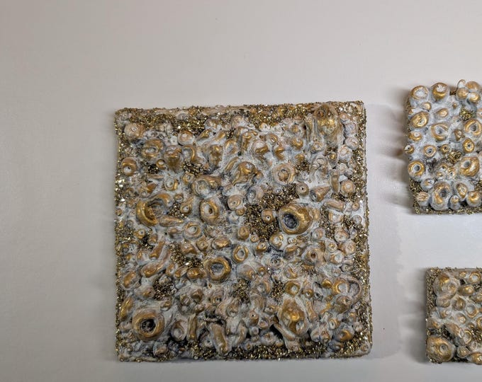 Sculpted 3D Oil Painting: Clay on Canvas