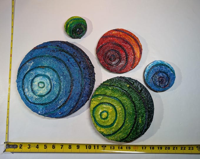 Rainbow circle #1 set