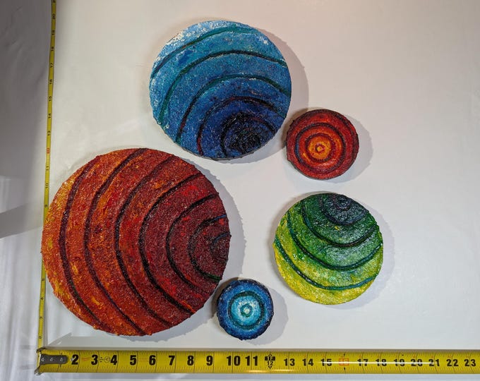 Rainbow Circle set #3