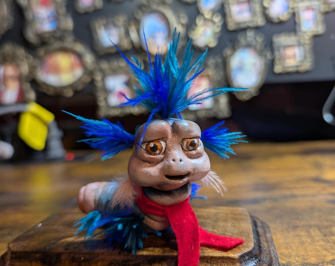 Ello Worm from the Labyrinth- Baby 3" x 5"