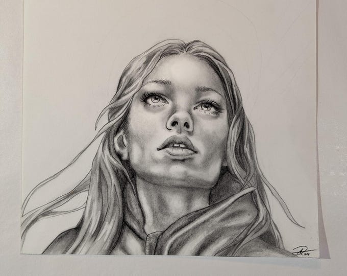 Original Drawing-Seeing the Light 8"x8.5"