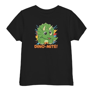 ¡Dino-ácaro! Camiseta con diseño divertido de dinosaurio