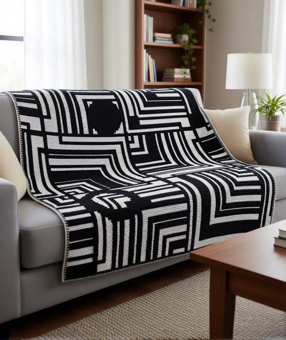 Don't Be Square mosaic overlay pattern