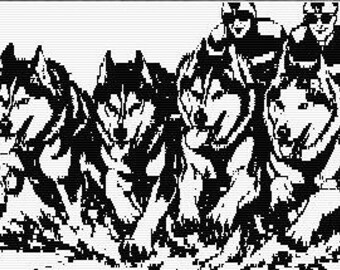 Mosaic Overlay, Mushing Through the Snow, Crochet Blanket Pattern