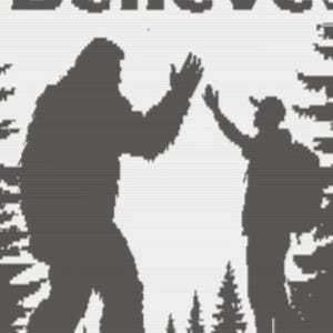 ビッグフットのハイタッチ