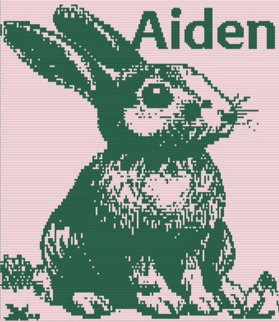 Hoppity Hop Mosaic Crochet Pattern (PDF)