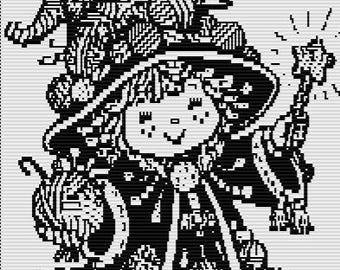 Yarn Wizard • Mosaic Overlay Crochet Pattern • Wizard with Yarn Balls • Craft Room Decor • Easy PDF Chart