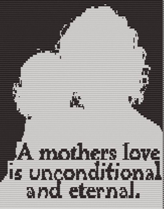 Mosaic Overlay Crochet Pattern: Mother's Love Blanket, 49"x60"