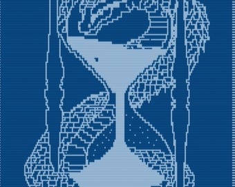 Dragon Hourglass Throw blanket,