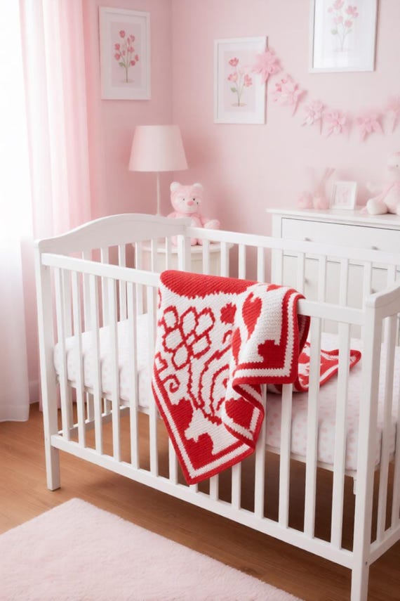 Hearts and Flowers Mosaic Overlay Patten