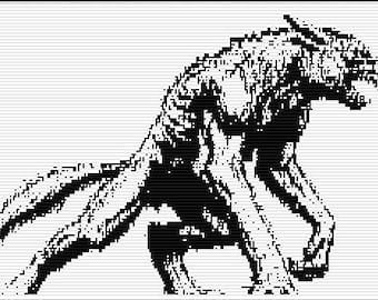 Dogman Mosaic Overlay