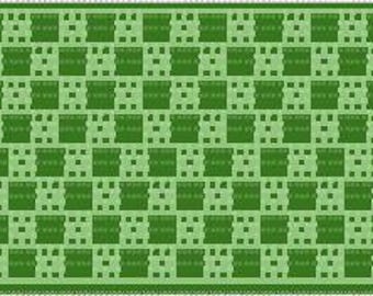 Geometric Design Placemat Mosaic Overlay Crochet Pattern