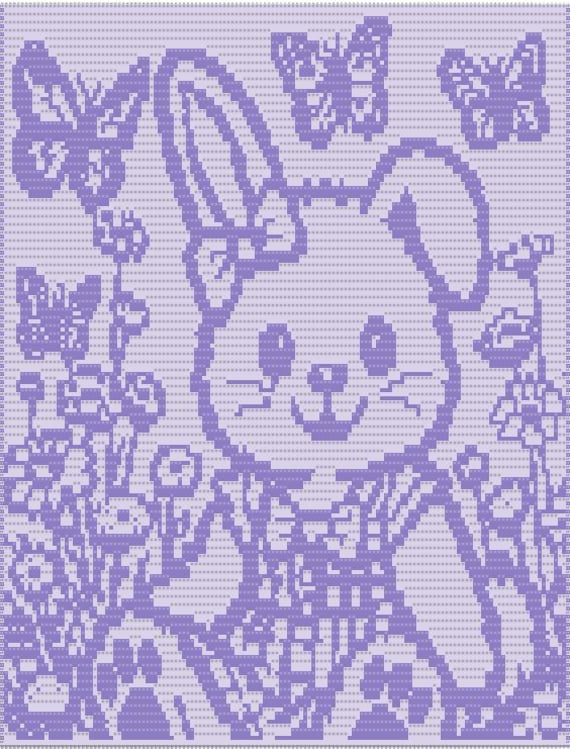 Butterflies and a Bunny
