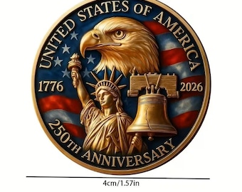 USA Challenge Coins 250 Years Celebration