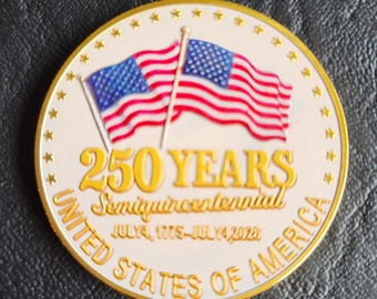 USA Challenge Coins 250 Years Celebration USA250 030