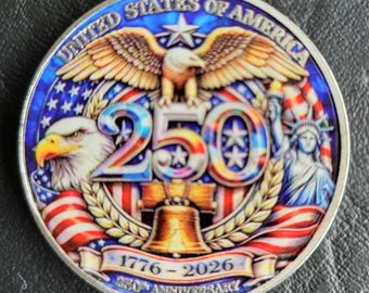 USA Challenge Coins 250 Years Celebration USA250 030