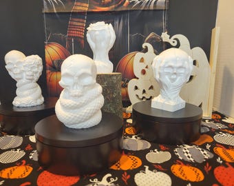 Skulls, Snake Halloween DIY Crafting
