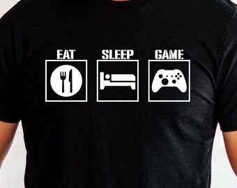 Funny Video Game T-Shirt, 100% Airlume Cotton, Bella+Canvas Unisex Tee