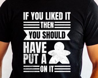 Meeple T-Shirt: Funny Board Game Gift for Gamers
