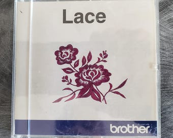 Embroidery Designs Card LACE Designs  for Brother/ Bernina/ Deco/ White/ Baby Lock and Simplicity Embroidery Machines