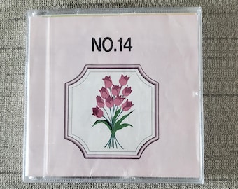 Embroidery Card No.14 for Baby Locks/Brother/Bernina/White/ Deco/Simplicity.