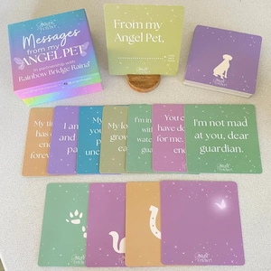 51 cartes d'affirmation de deuil - Aide en cas de perte, de bébé, d'animal de compagnie et plus - Guidée par un conseiller en deuil