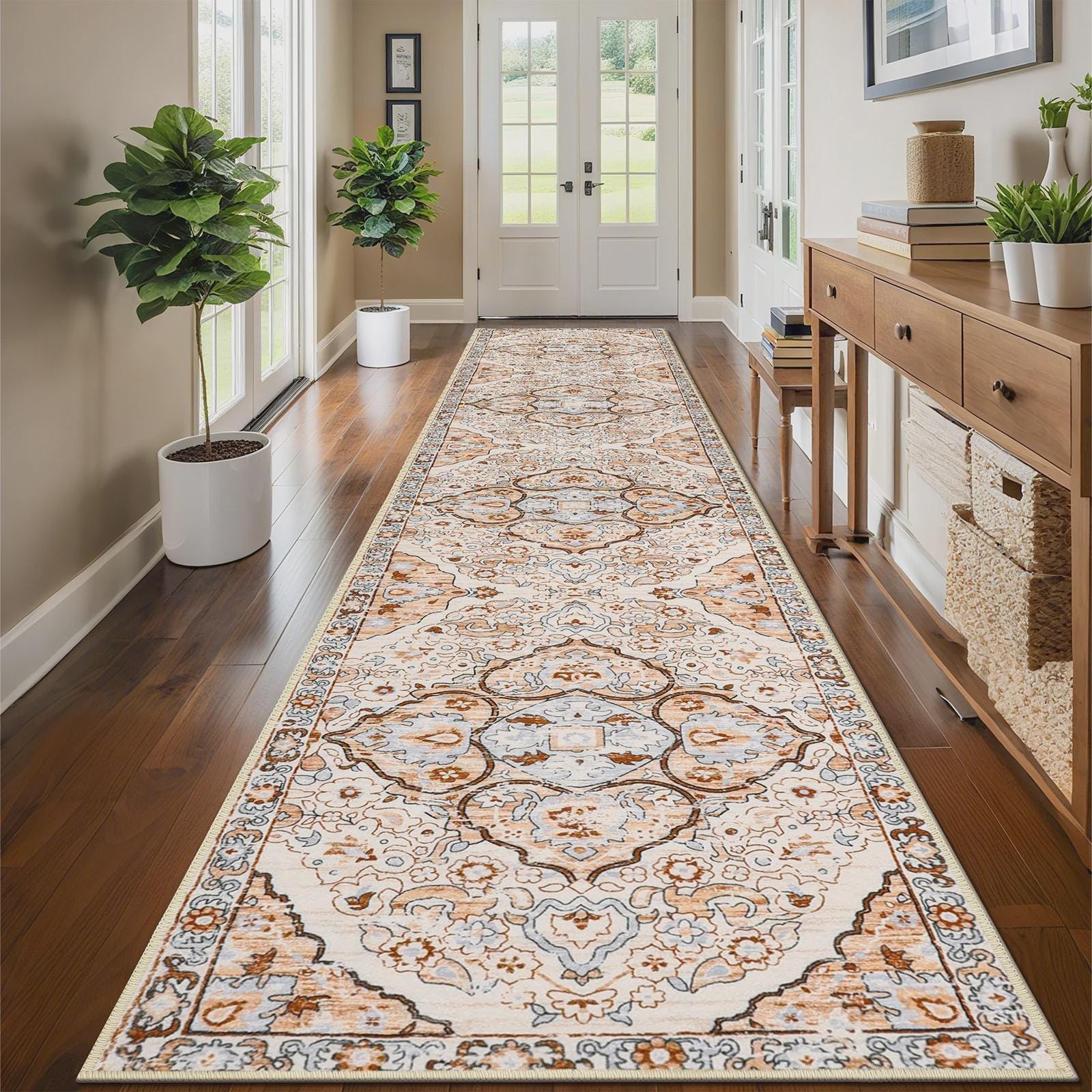 ペルシャ絨毯 ペルシャヴィンテージラグ 97x46 手織り オールド ペルシャ絨毯 ペルシャヴィンテージラグ 97x46 手織り オールド