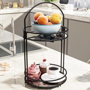 Bathroom Organizer – 2-Tier Storage Shelf for Stylish & Functional Organization, Multipurpose organizer, Kitchen organizer, New home gifts