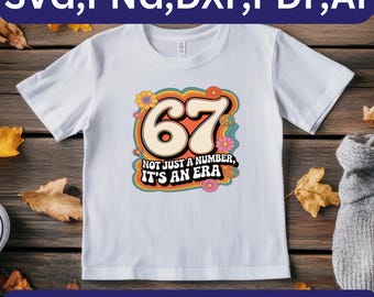 ZWEI verschiedene Designs Lustiges 67 Cartoon PNG, Sechs Seven, Sechs Seven Shirt, 6 7 Png, Viral Phrase Meme lustig Sprichwort svg (Digitaler Download)