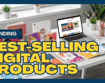 Die meistverkauften Canva-freundlichen digitalen Produkte auf Etsy (2025)