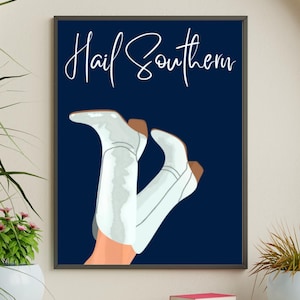 Georgia Southern digital prints
