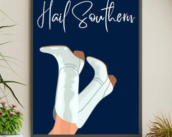 Georgia Southern digital prints