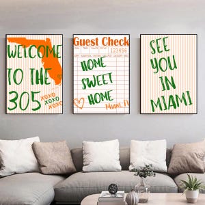 Miami digital prints