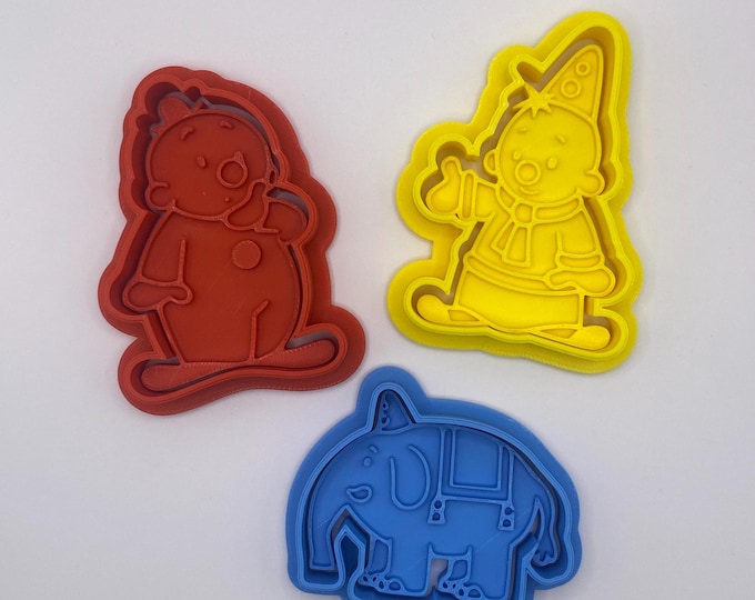 BUMBA COOKIE CUTTER, Cookie Cutter, Set Of Cookie Cutter 3D Printed Bumba, Bumbalu Fun Baking Tools for Kids Parties & Fondant Decoration