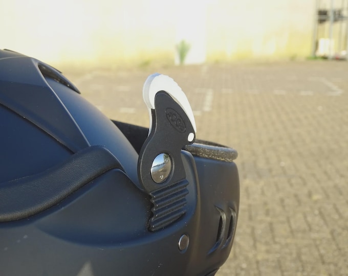 CUSTOM ROOFS HELMET Ears, Helmet Ears, Ear Cover Modern,Easy-to-Install Durable Plastic Ear Covers, Motorcycle Helmet Accessories for Rider