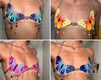 Hauts de bikini perles perler : Butterfly Collection Vol.1
