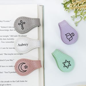 Gepersonaliseerde lederen magneet bladwijzers, aangepaste lederen bladwijzer, leescadeau, cadeau voor boekenliefhebbers, cadeaus voor lezers, accessoires lezers
