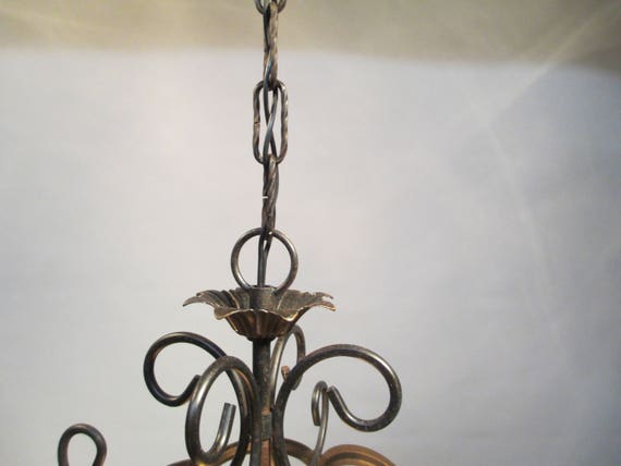 Vintage Antique Boho Chandelier Ceiling Light Italian Gothic Etsy