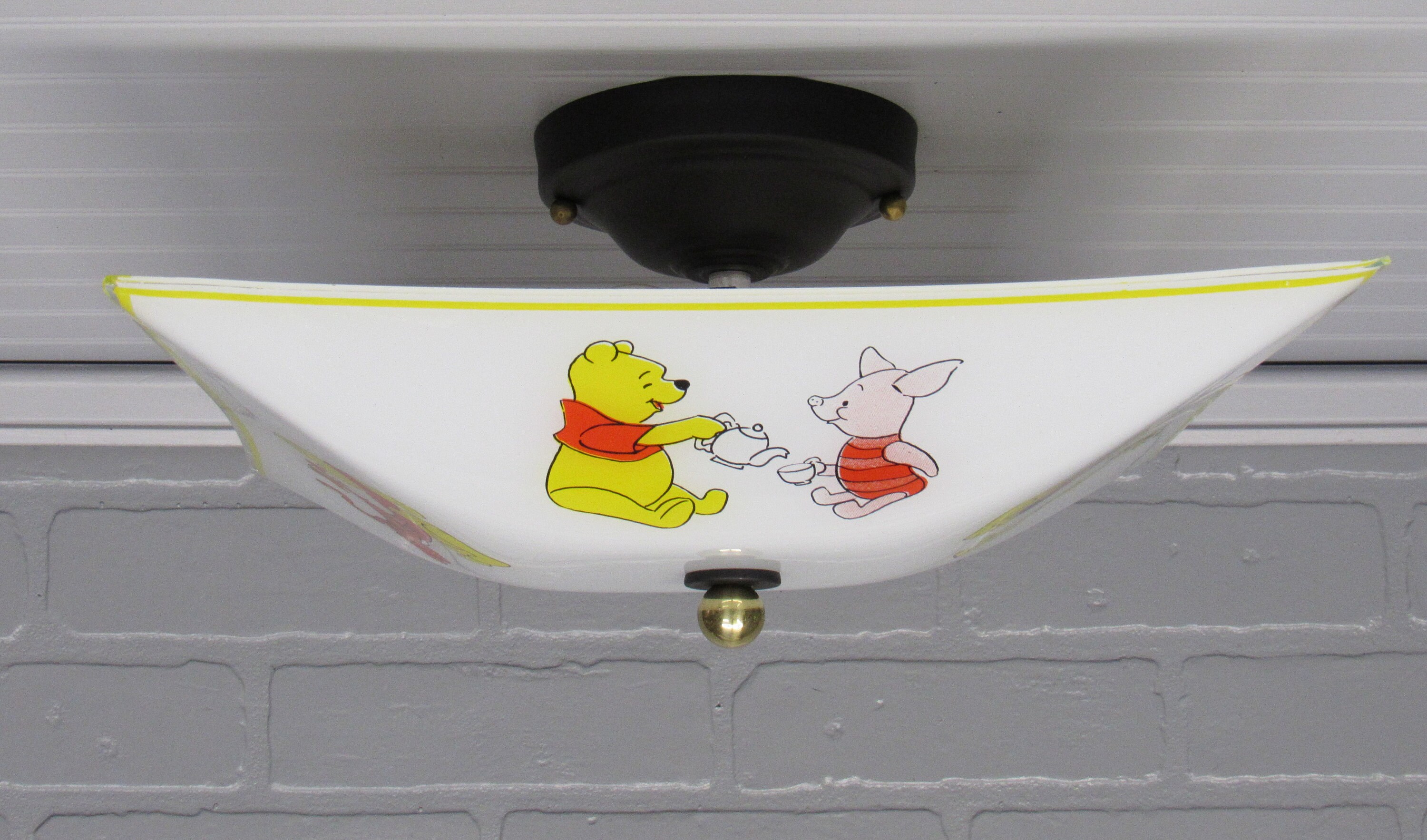 木目調　ペンダントライト　Winnie the Pooh <希少> 楽天市場】ペンダントライト 1灯 おしゃれ 傘形 多重 スチール