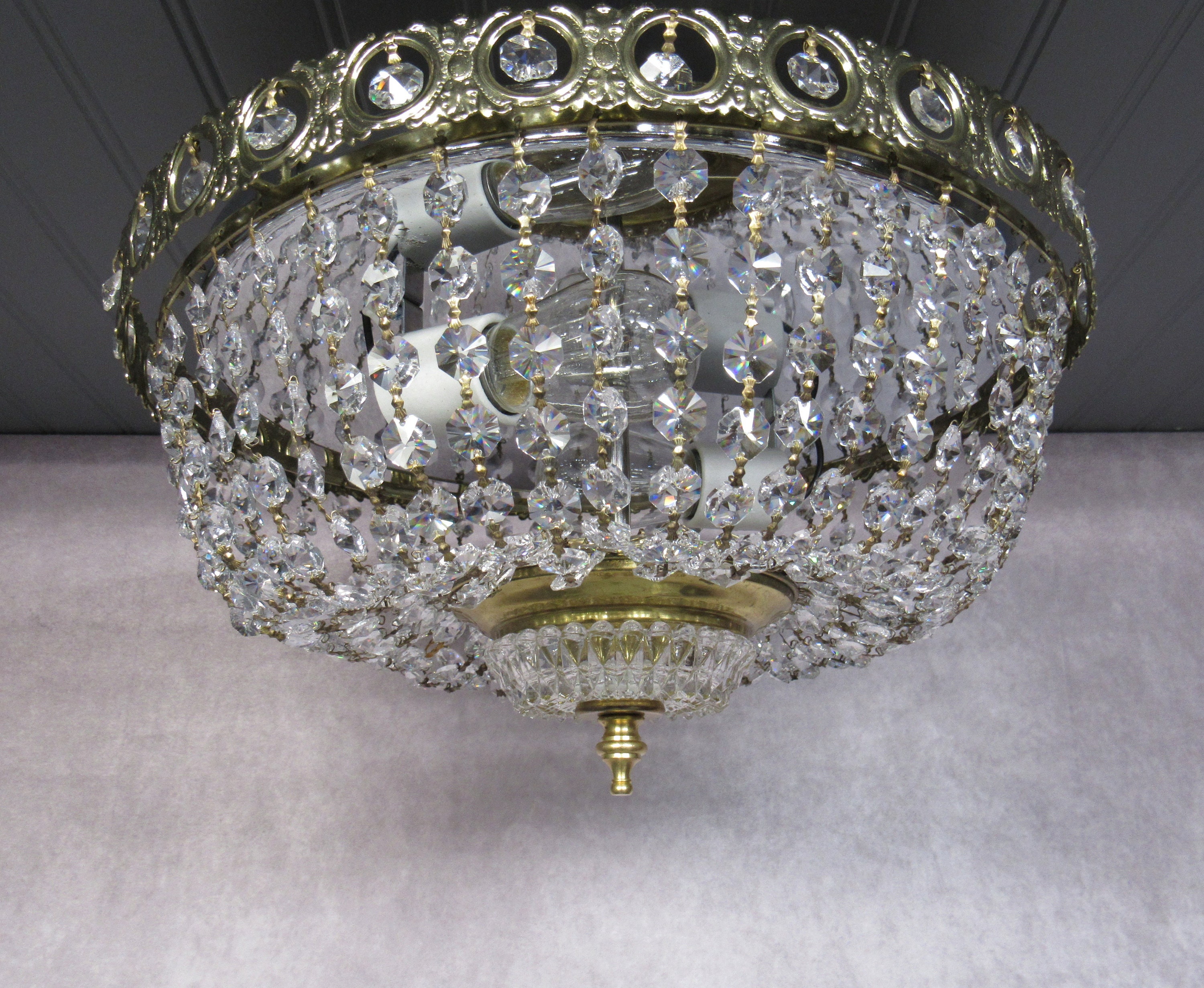 Flush light chandelier deals