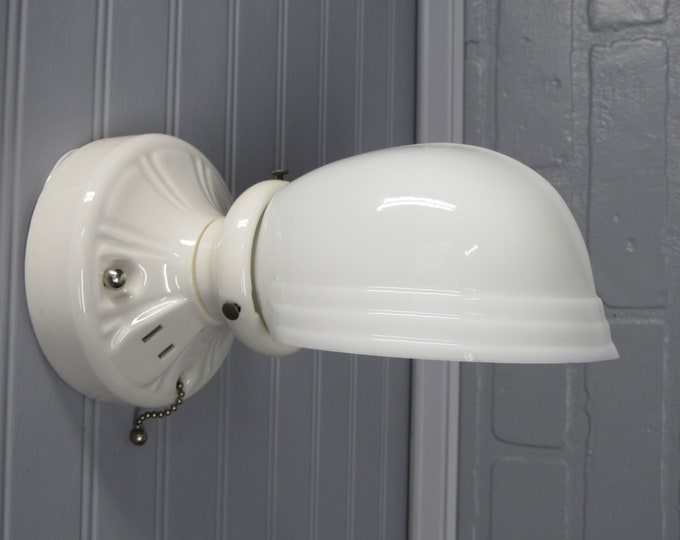 1930's Vintage Art Deco Retro Bathroom Wall Sconce Vanity - Etsy