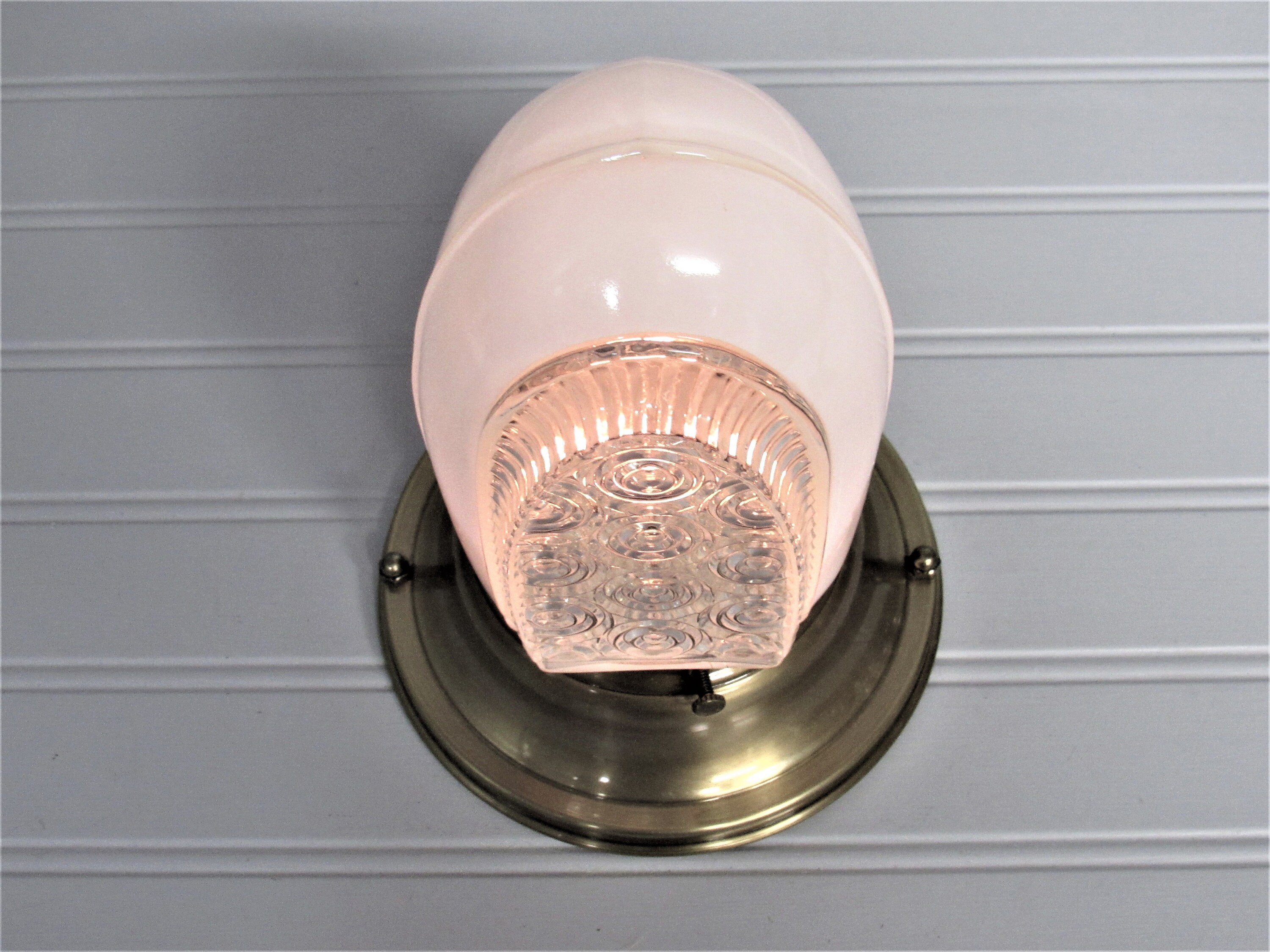 Vintage Art Deco Vanity Light Bathroom Wall Sconce Antique Etsy